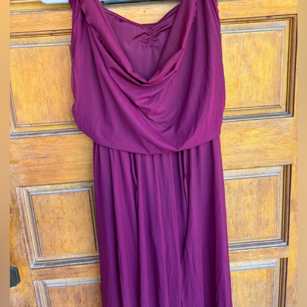 Maroon dress costume